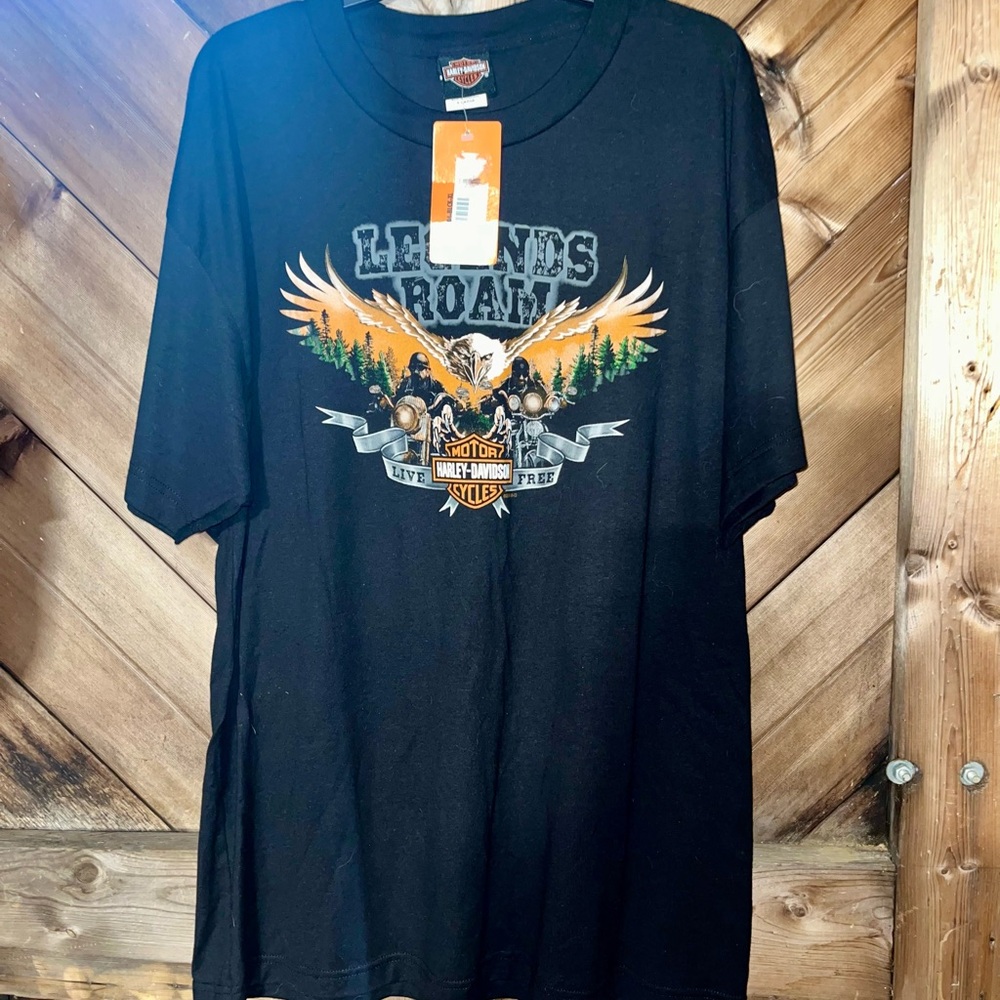 NWT Harley-Davidson Black Skull Portland Oregon